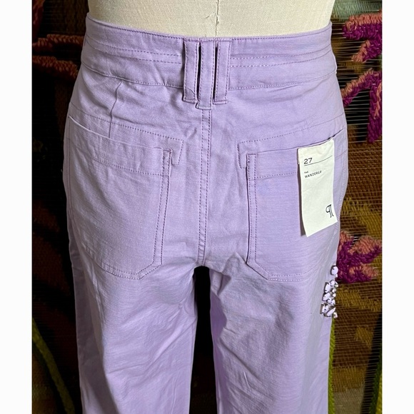 Anthropologie Wanderer Jeweled Pants 27 - Picture 13 of 16